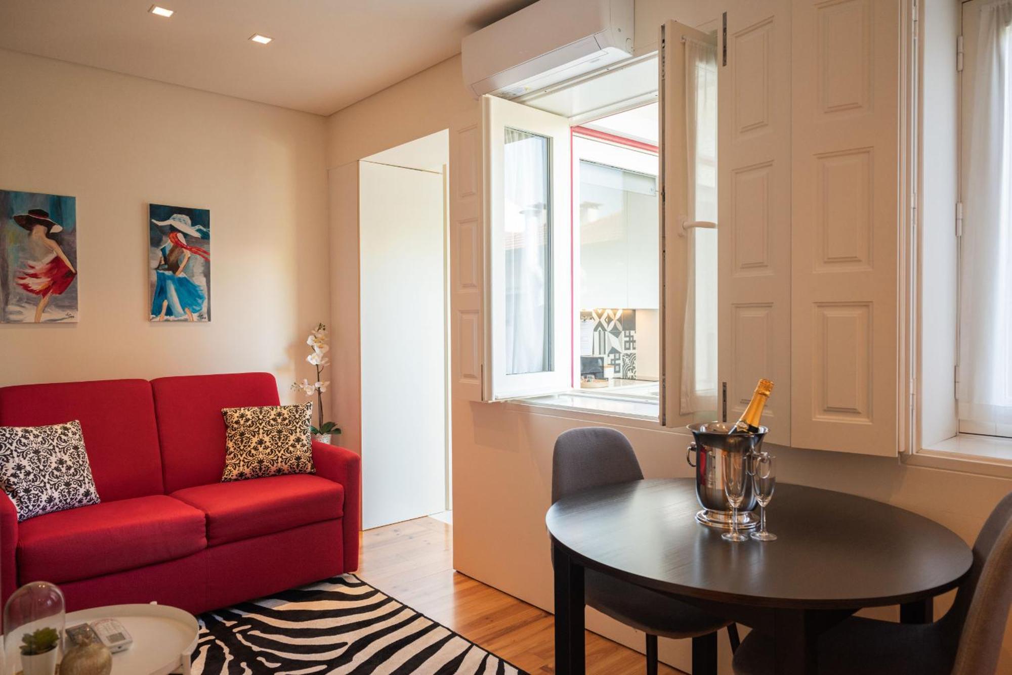 Ferienwohnung Modern Loft W Ac Downtown And Metro Porto Exterior foto