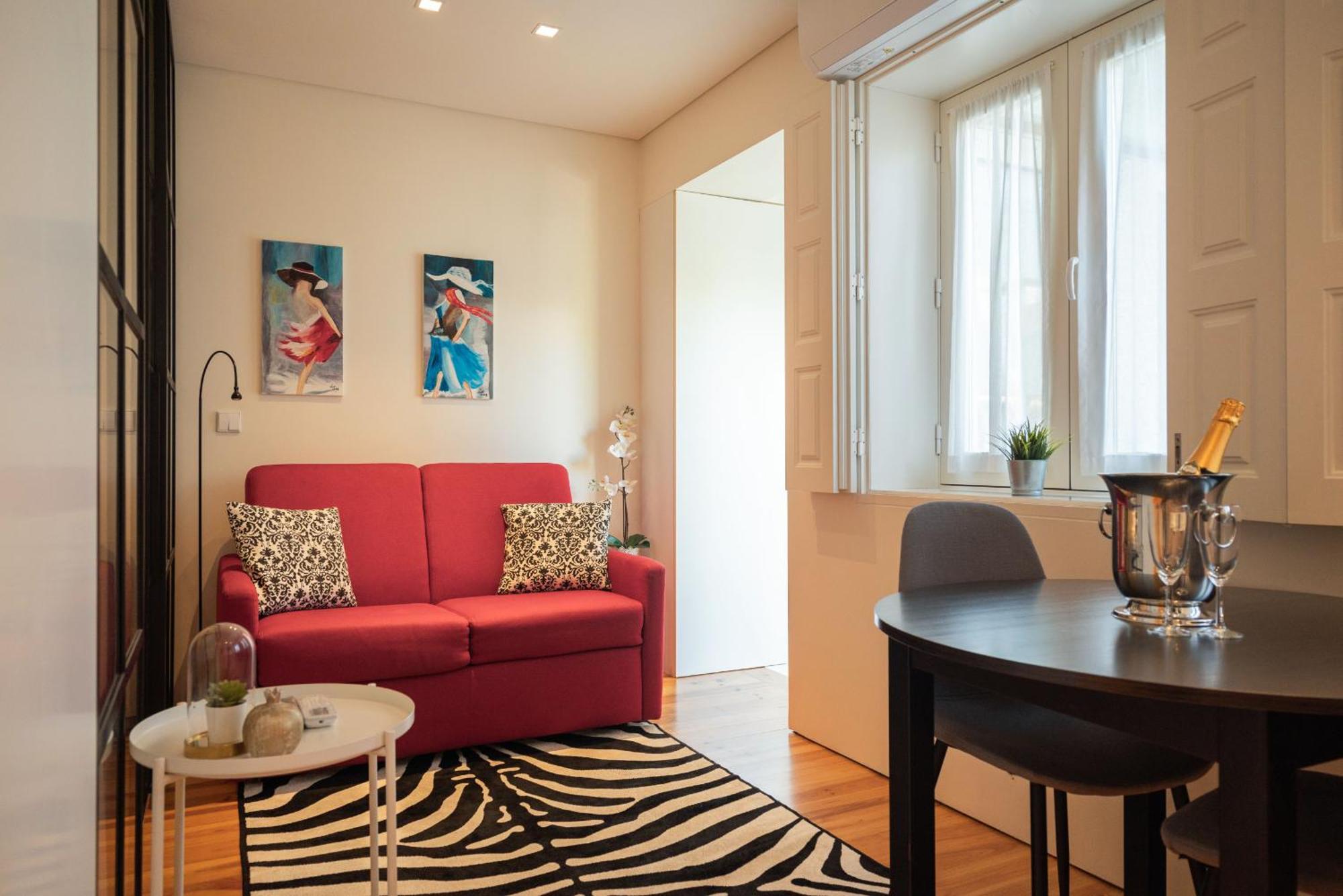Ferienwohnung Modern Loft W Ac Downtown And Metro Porto Exterior foto