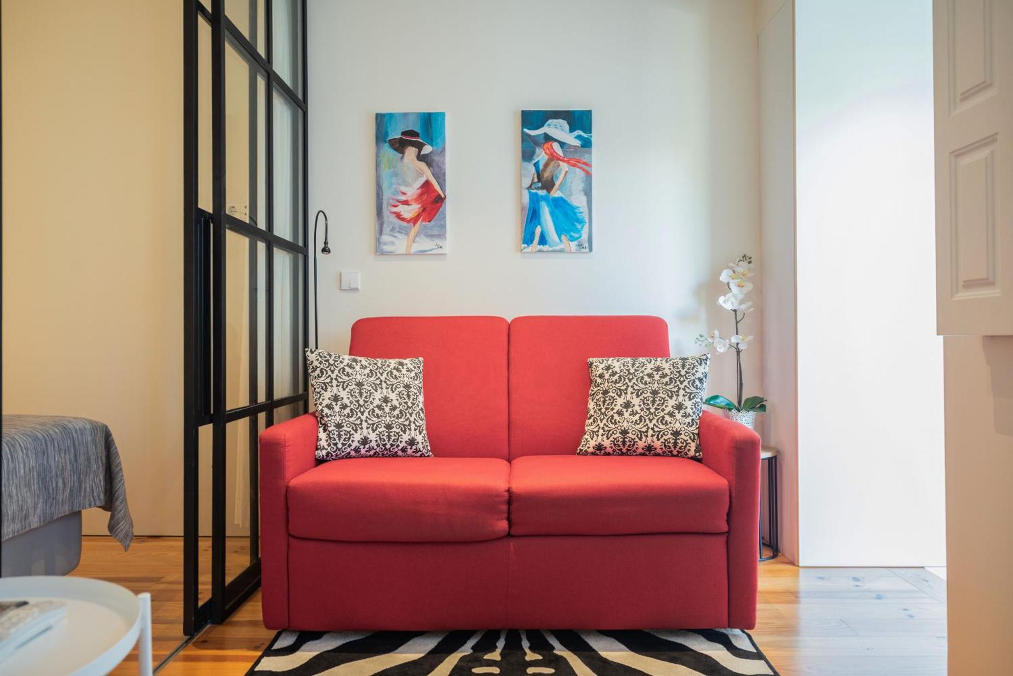 Ferienwohnung Modern Loft W Ac Downtown And Metro Porto Exterior foto