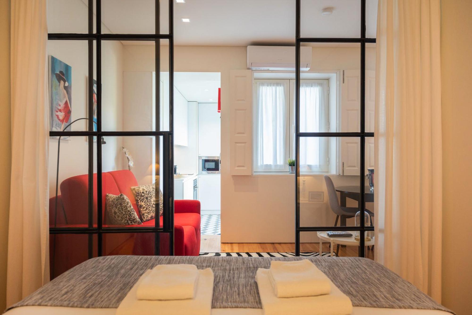 Ferienwohnung Modern Loft W Ac Downtown And Metro Porto Exterior foto