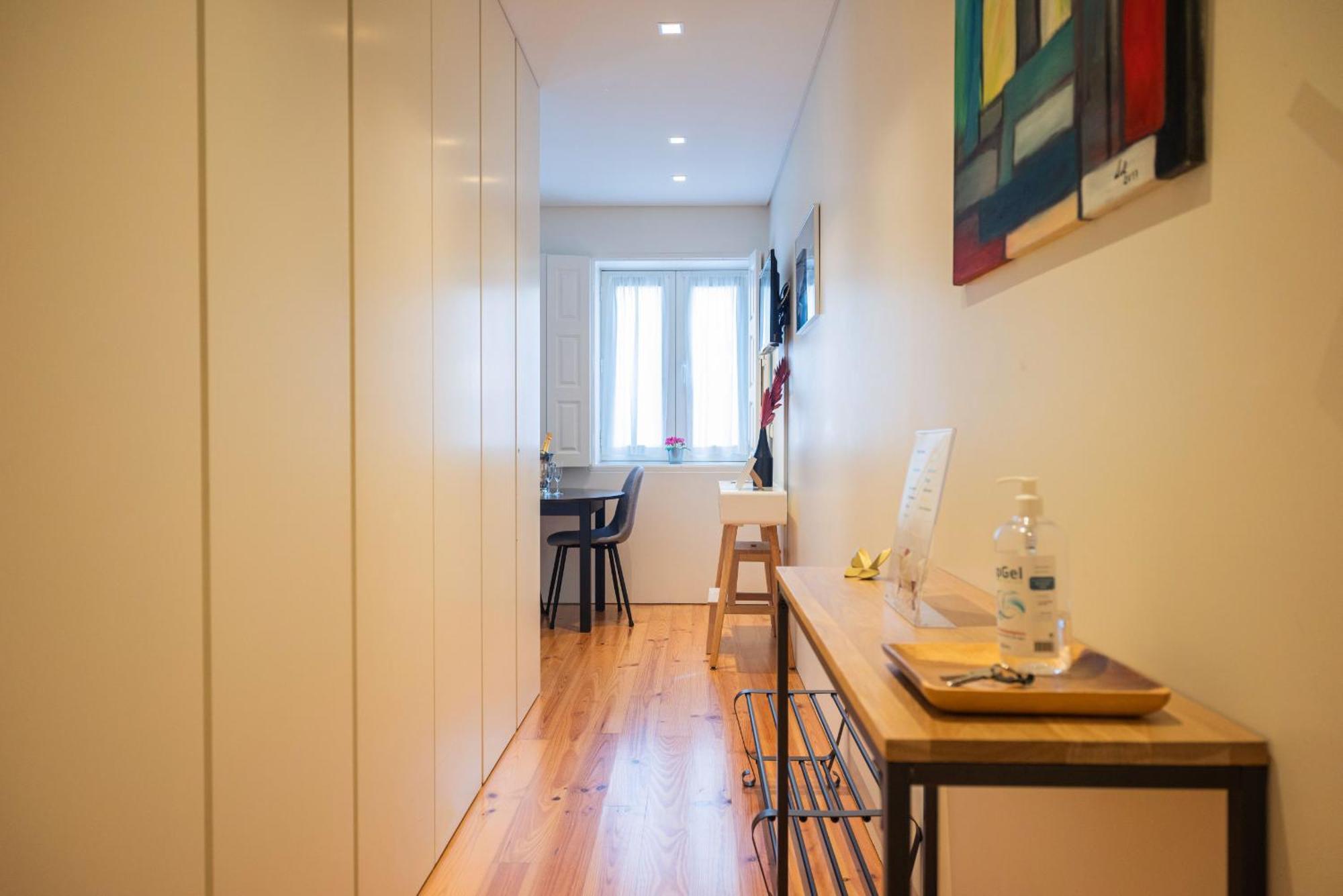 Ferienwohnung Modern Loft W Ac Downtown And Metro Porto Exterior foto