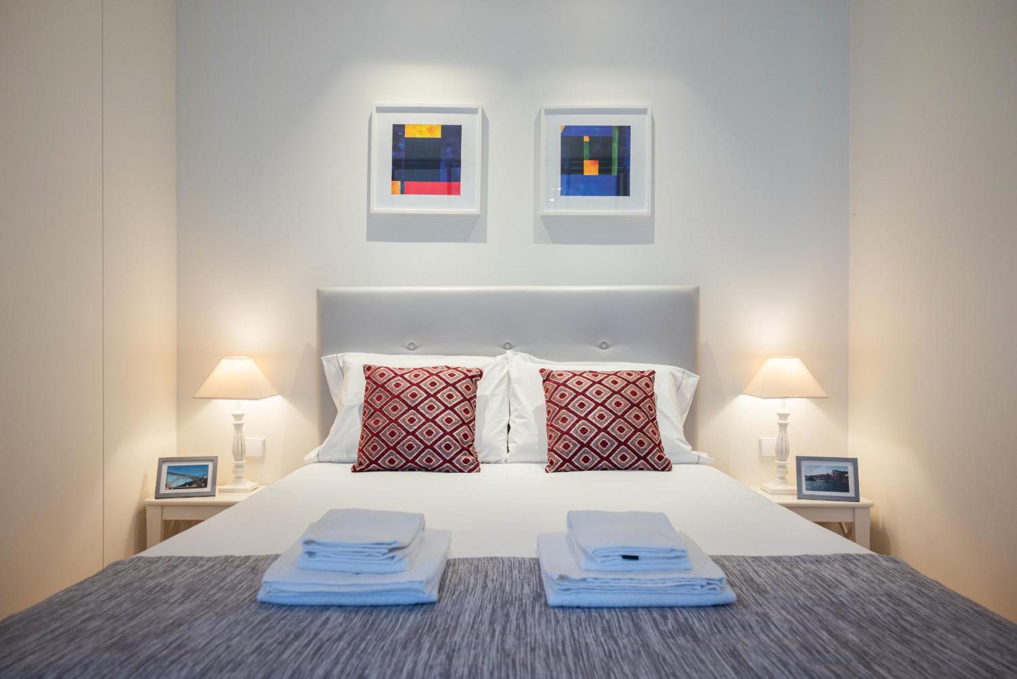 Ferienwohnung Modern Loft W Ac Downtown And Metro Porto Exterior foto